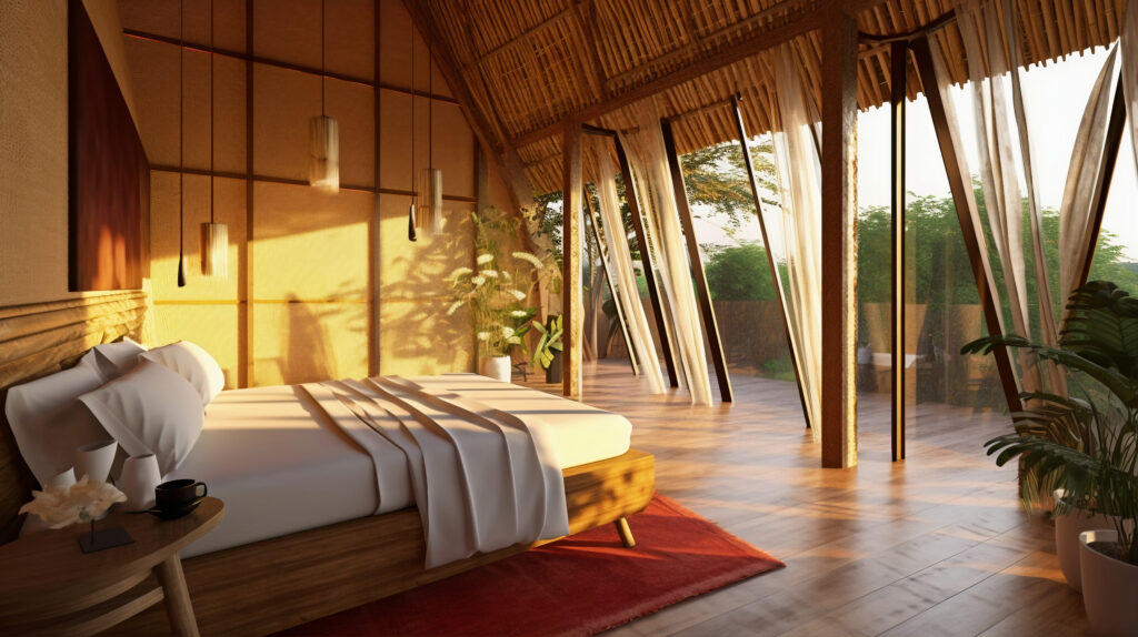 diseno interior de resort de lujo